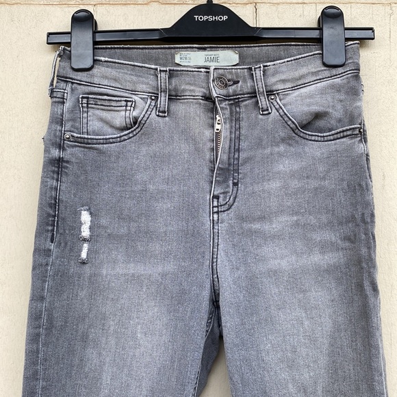 Topshop “Jaime” Distressed Jeans - Picture 3 of 5